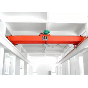 Warehouse Double Girder Eot Crane Red Or Customized Painting Color