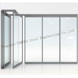 Sliding Panel Acoustic Movable Glass Partition Walls Double Glazed 100mm