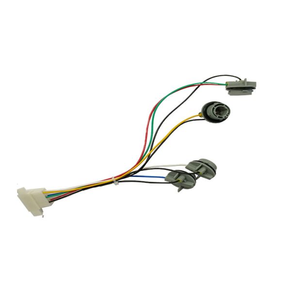 Buy PBT 9 Pins 4 Branch 3.96mm Pitch Cable Wiring Harness at wholesale prices