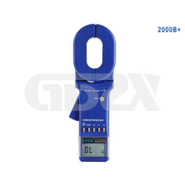 Pincer Digital 1000 Ohms Clamp Earth Resistance Tester