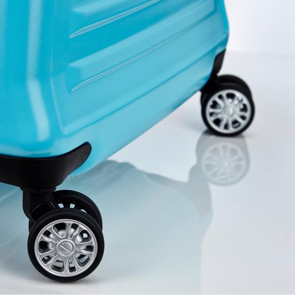 Aluminum Frame Luggage Suitcases with 4 Spinner Wheels and Customized Design