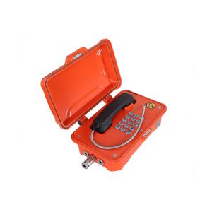 JREX101 Orange Oil Refinery Analog Explosion Proof Telephone Two Years Warranty