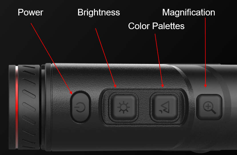 TD210 Infrared Thermal Imaging Night Vision , Infrared Night Vision Monocular