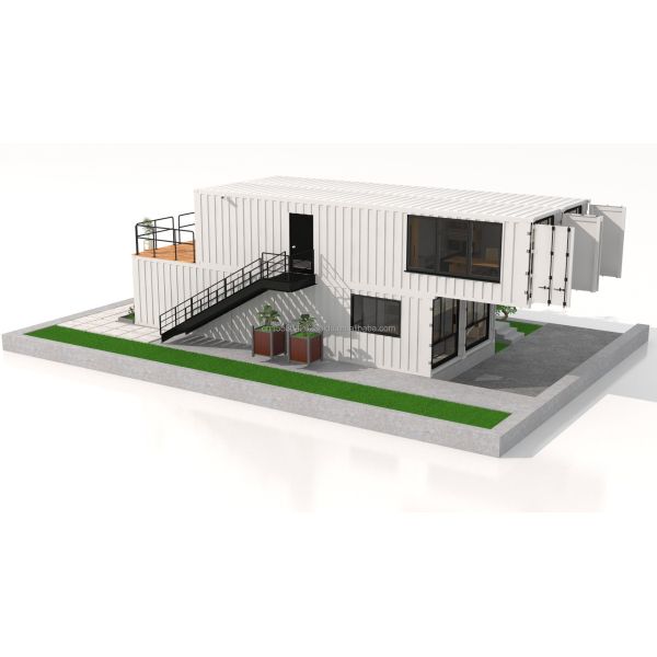 Foldable Puerto Rico Living 40ft Luxury Pack Shipping Container Casas Modulares Prefabricadas Pre Fab House for Market