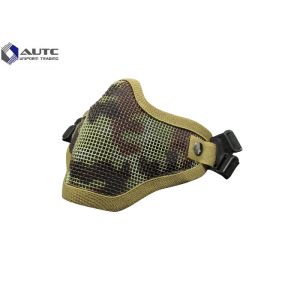 Half Face Element Military Tactical Masks , Tactical Helmet Mask Airsoft