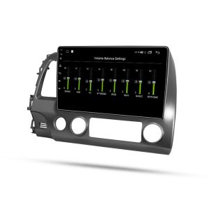 8-Core For Honda Civic 2008+ Carplay Wifi Hd Video Plays Bluetooth Car