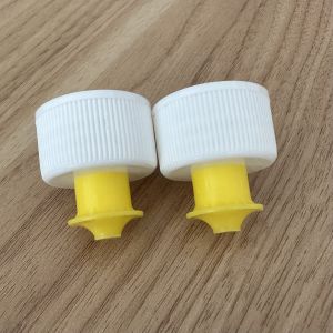 28/410 Plastic Cap Push Pull Cap with Customized Color in High Demand
