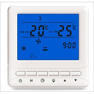 China Programmable Digital Room Thermostat For Radiant Floor Heating on sale