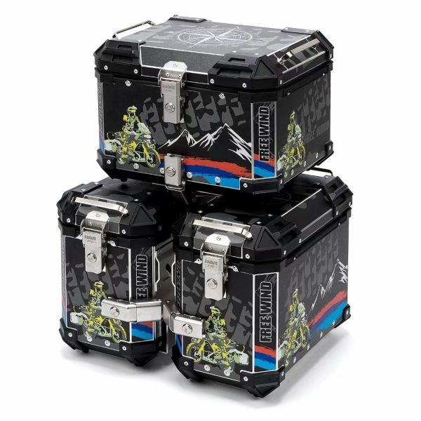 DAYANG 36L Insulated Motorcycle Trunk Aluminum Alloy Trolley Box for Hot Volume