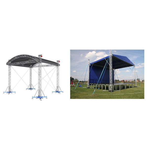 Best selling exhibition concert event aluminum stage truss accessories