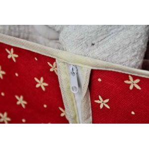 OEM Garment Bag Personalized Red Nonwoven Garment Storage Bags