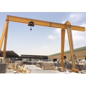 Electric Single Girder Gantry Lifting Equipment 20 Ton With European Design