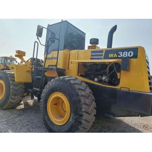 Quality WA 380-8 Used Wheel Loaders Used Komatsu Loader 191HP Four Wheel Drive for sale