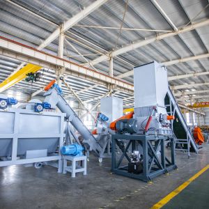 JWELL CE 2000kg/H PET Bottles Crushing Washing Machine with Blowing Collection