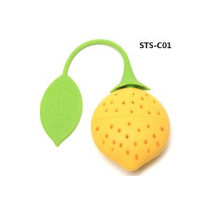 Lemon Silicone Tea Infuser OEM ODM 20g Loose Leaf Tea Strainer