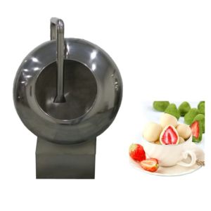 Chocolate Coating 32rpm 600mm Chocolate Panning Machine