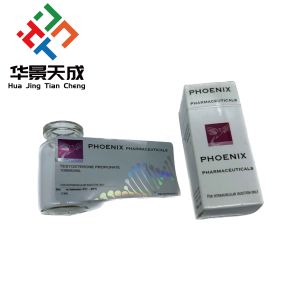 Polypropylene Custom Vial Labels with Removable Adhesive and Lamination