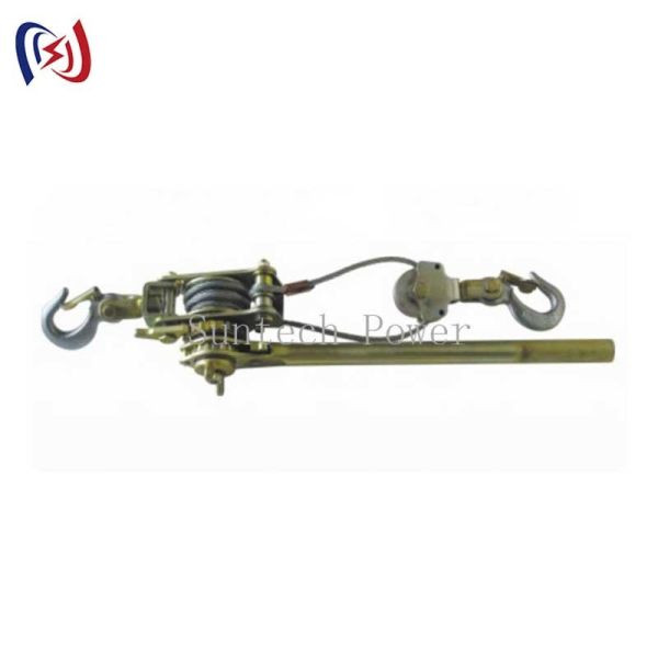1200mm - 1500mm Ratchet Cable Puller Withdrawing Wire Tighter Transmission Line