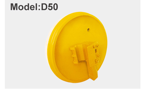 Buy Komatsu D50 Excavator Idler Assy Single/Double Flange at wholesale prices