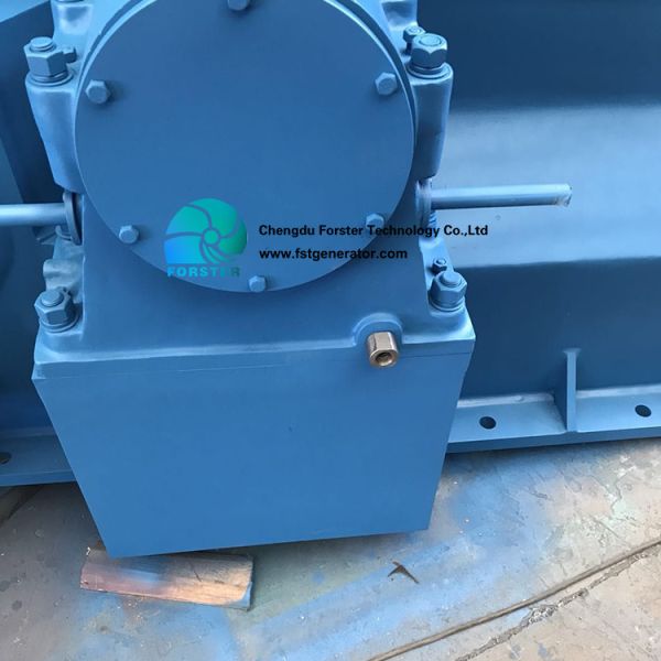 200kw Turgo Water Turbine With High Pressure Governor Butterfly Valve