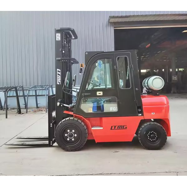 Propane LPG And Gasoline Gas Forklift 3.5 Ton 3 Ton 2.5 Ton 2 Ton With Cabin