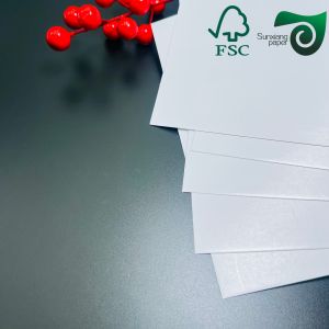 FSC Customizable Shiny Double Sided C2S Coated Paper 20 26 Inches 18PT 24PT