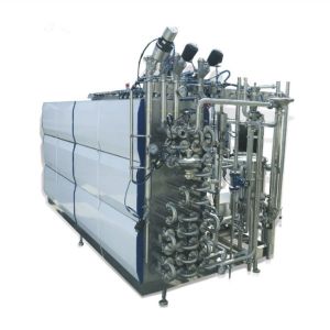 Steam Sterilization Milk Tube UHT Sterilizer Machine SUS304 Material