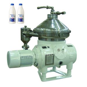 Bottled Milk Cream Separator Machine , Centrifugal Separator For Milk Processing