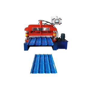 Profiled Aluminium Roll Forming Machine , Galvanized Color Steel Roll Forming