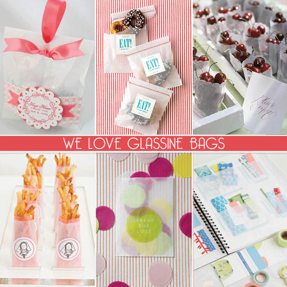 Self Seal Glassine Bags For Food