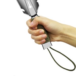 8in Square Lightweight Handheld Garden Shovel