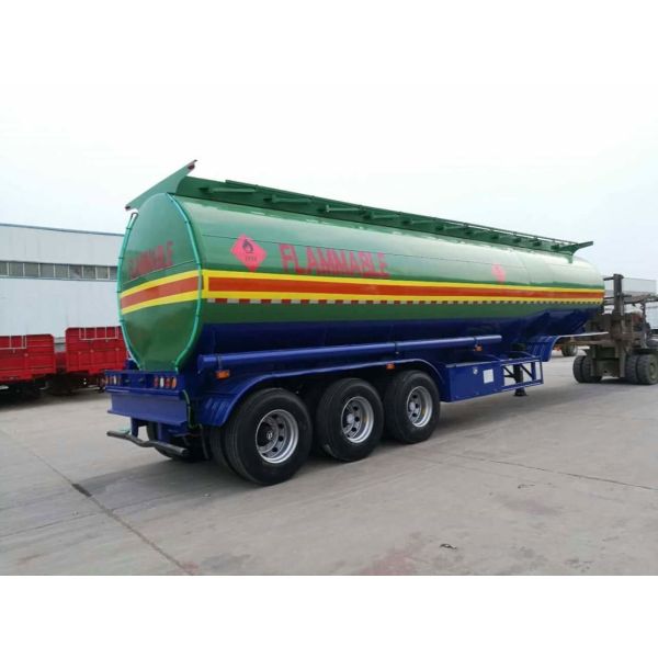 Buy Anton 3/4 Axle 50t-70t Fuel/Oil Tank Semi-Trailer Transport Truck Trailer for Fuel Tank at wholesale prices