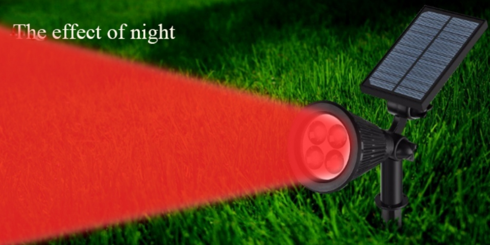 110lm/W Solar Powered Lawn Lights Rgb Color Changing Short Pole Yard Landscape Lighting