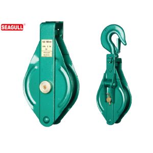 2 Ton Sheave Block Pulley With Swivel Hook , Eye Type Single Sheave Pulley