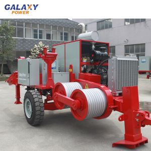 Quality Transmission Wire Cable Laying Equipment Hydraulic Pulling Stringing 90kn for sale