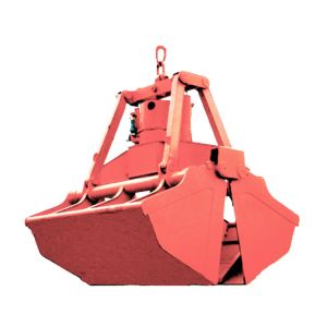 12m³ Double Rope Grab Crane Lifting Structure Accessories Q235