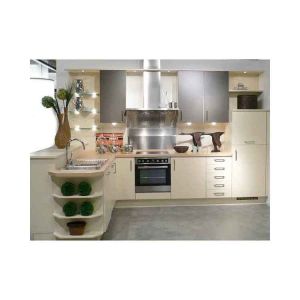 China Solid Wooden Design Kitchen Cabinet on sale