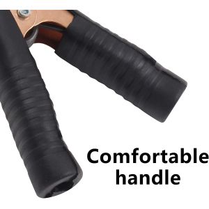 ISO9001 Rubber Alligator Battery Clamps , 600V Crocodile Battery Clips