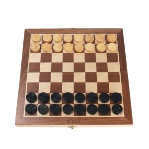 Wholesale High quality Wooden Chess Portable Travel Chess Board Game For Kids