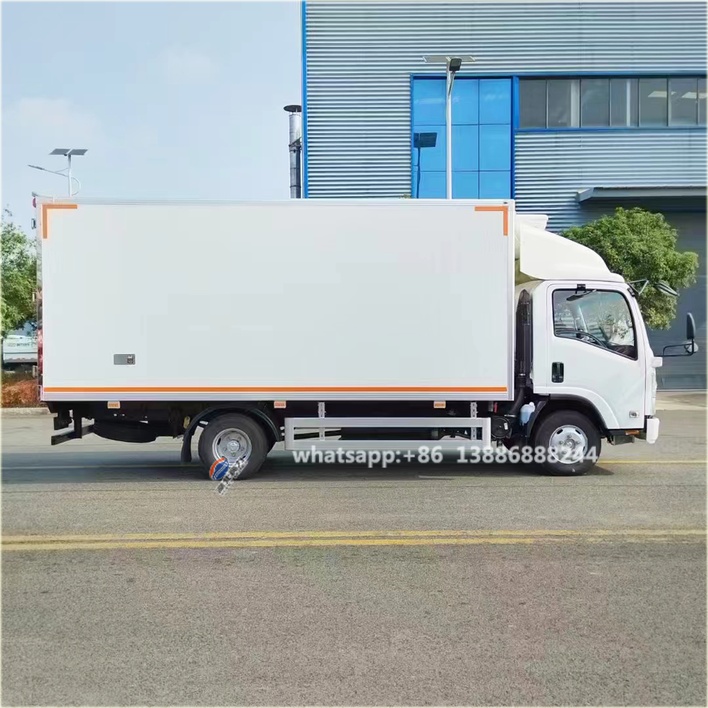 KV600 Chilled Lorry Insulated Truck Refrigerator Truck Freezer