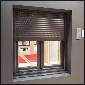 Modern Galvanized Stainless Steel Security Window Indoor Outdoor Use