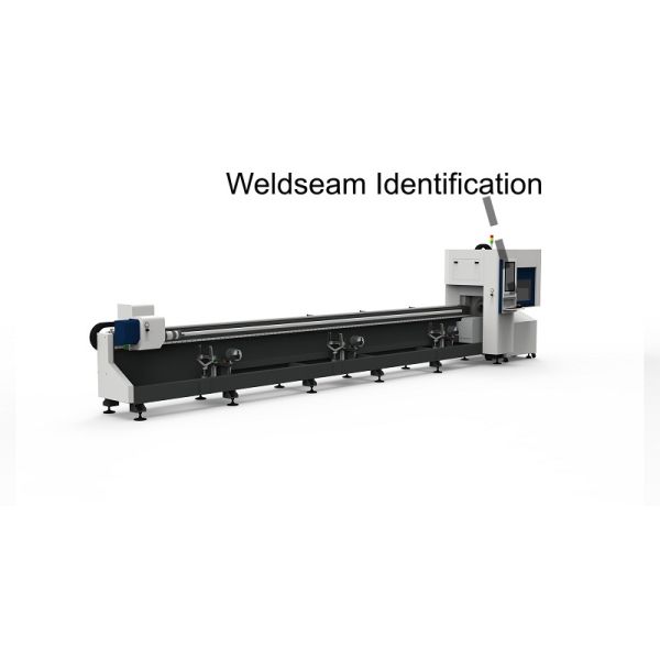 Buy Weldseam Identification Horizontally Mounted Lathe Fiber Laser Cutter Machine at wholesale prices
