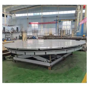 Exhibition Halls Car Rotating Platform 8000Kgs Garage Car Turntable