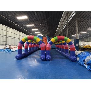 Inflatable Water Spray Tunnel 32.8ft for Summer Events