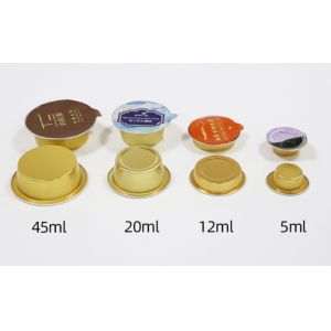 30ml Aluminum Drinking Cups Sealing Disposable Aluminium Foil Cups