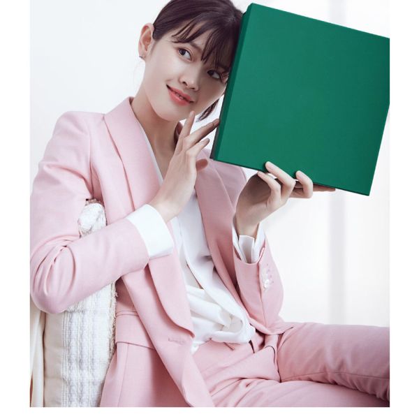 Regular Fit Women's Suit Two Pieces Long Sleeve Autumn For Office Lady Business Set