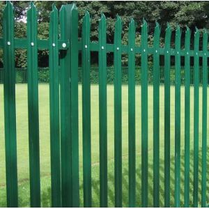Quality Assembled 2.4 M Palisade Metal Fencing Galvanised European Style for sale