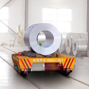 300ton Cable Reel Powered Trolley Coil Handling Transporter