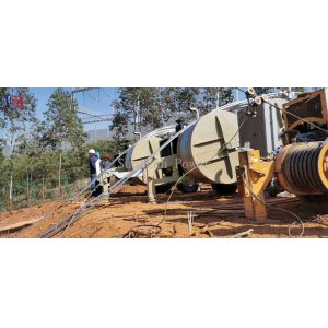 Hydraulic Cable Puller 7.5KN-40KN Conductor Stringing Machine