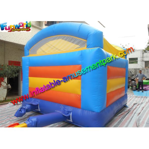 Garden Pirate Inflatable Moonwalk Castle , Mini Jumping House With PVC